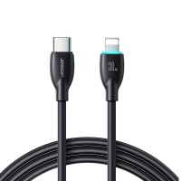  USB kabelis Joyroom S-A30 USB-C to Lightning 30W 1.0m black 